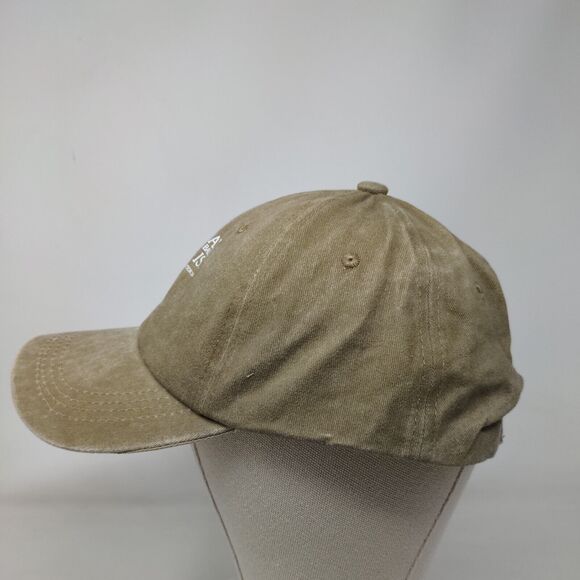 Normal Isn't Coming Back Jesus Is Revelation 14 Slideback Hat Tan One Size - Picture 3 of 6